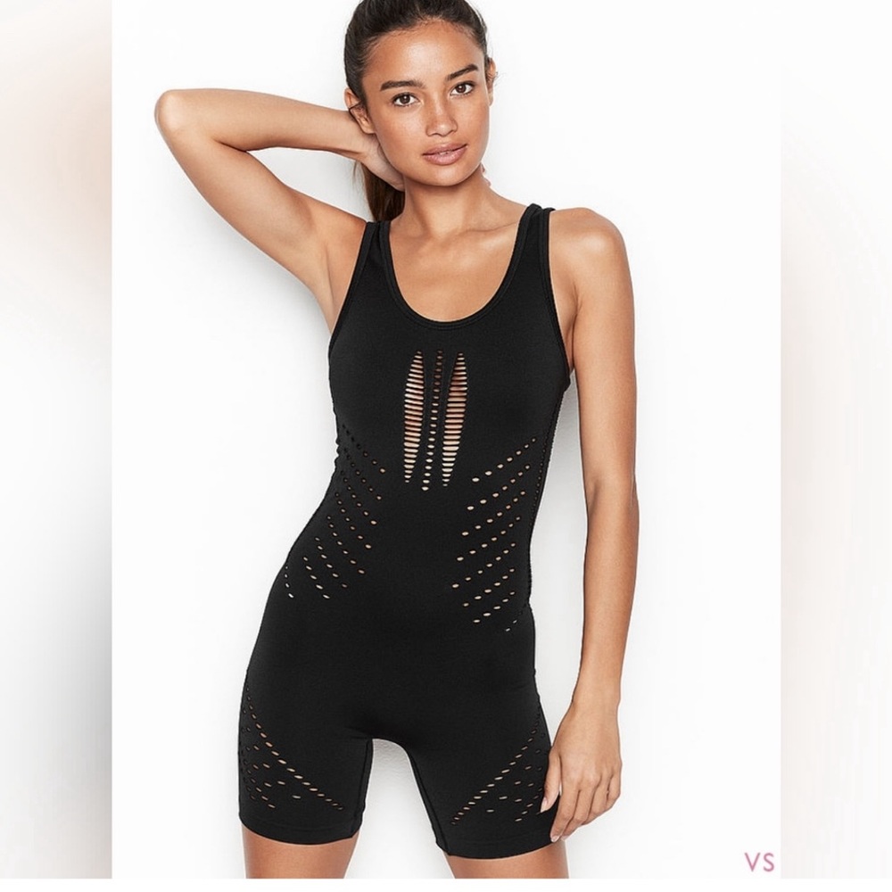 Victoria Secret Sport Laser Cut Jumpsuit Size XL